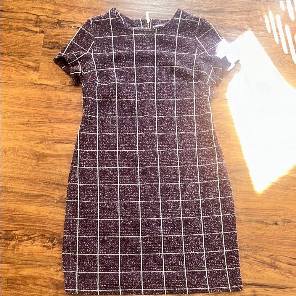 Calvin Klein Grid Dress